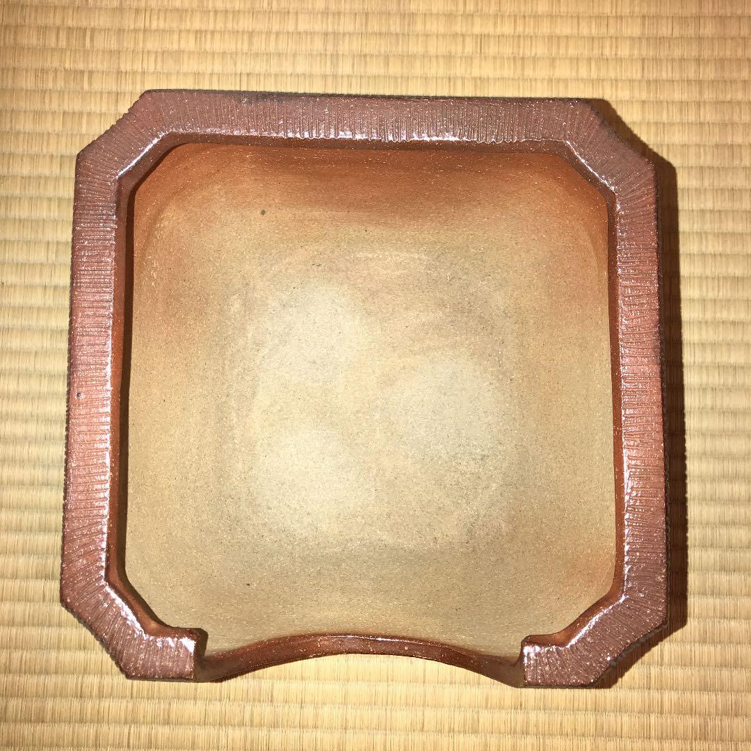 茶道具　信楽焼　四方瓶掛