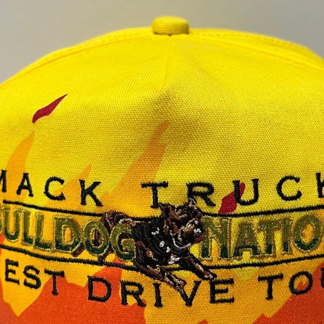 MACK TRUCKS キャップ マックトラック デッドストック アメリカ製 炎