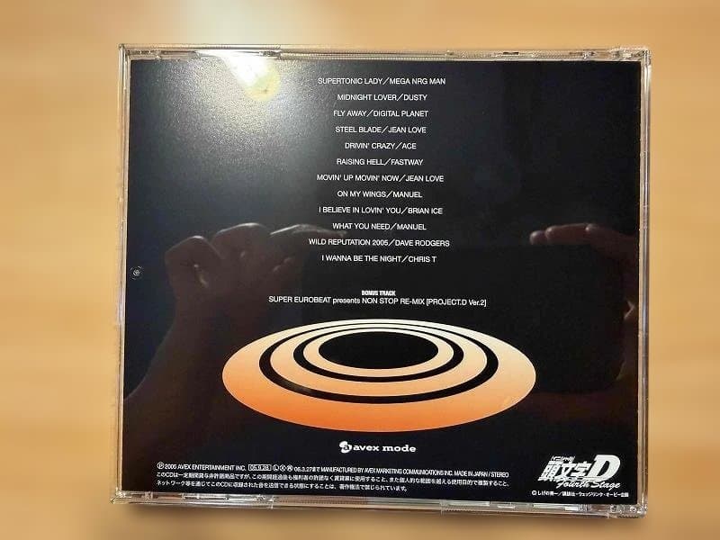 頭文字D　CD10枚セット　ユーロビート　劇中使用曲　しげの秀一