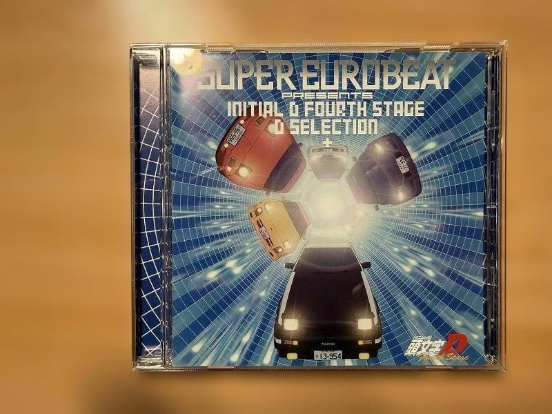 頭文字D　CD10枚セット　ユーロビート　劇中使用曲　しげの秀一