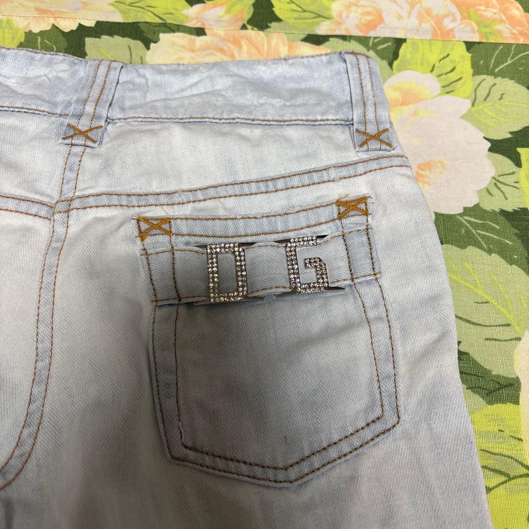 美品【値下げOK】DOLCE & GABBANA ダメージフレアデニム　36