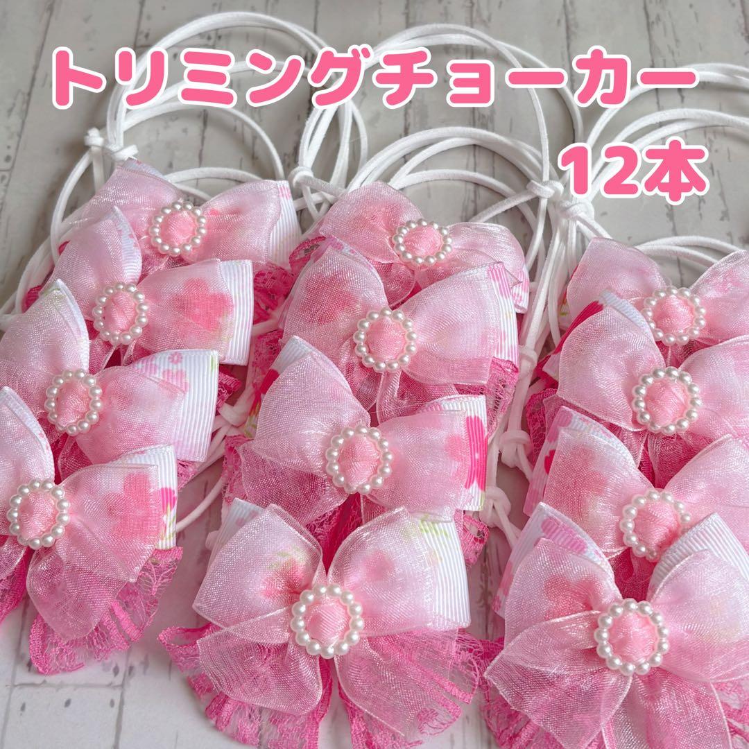 専用 『641』❤︎.*トリミングチョーカー 12本