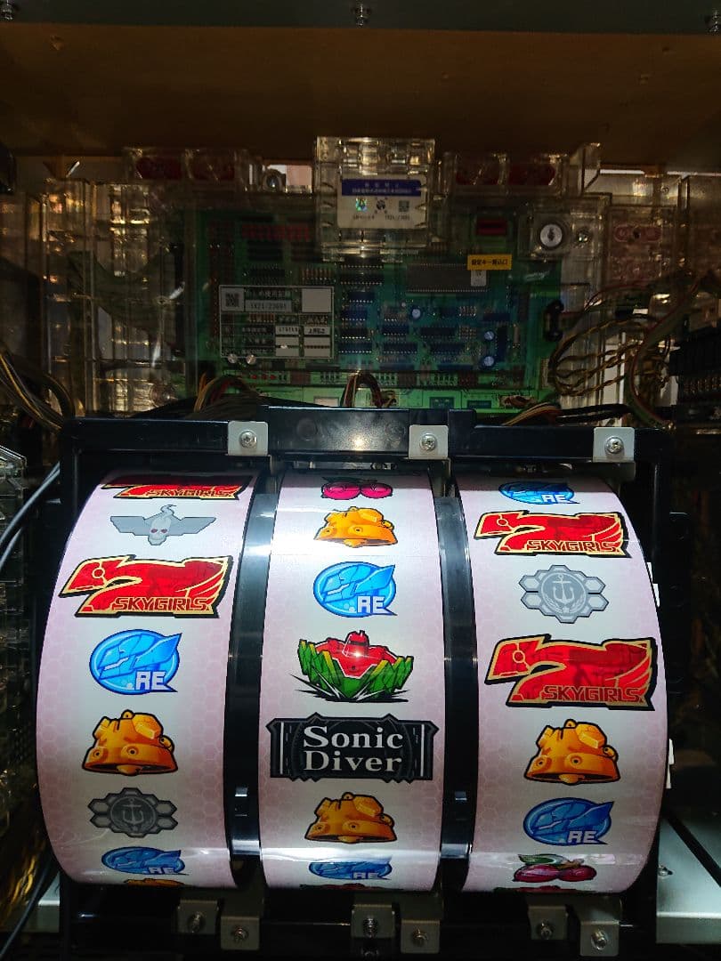 スカイガールズ～よろしく！ゼロ～ 不要機付き 自宅配送 パチスロ実機