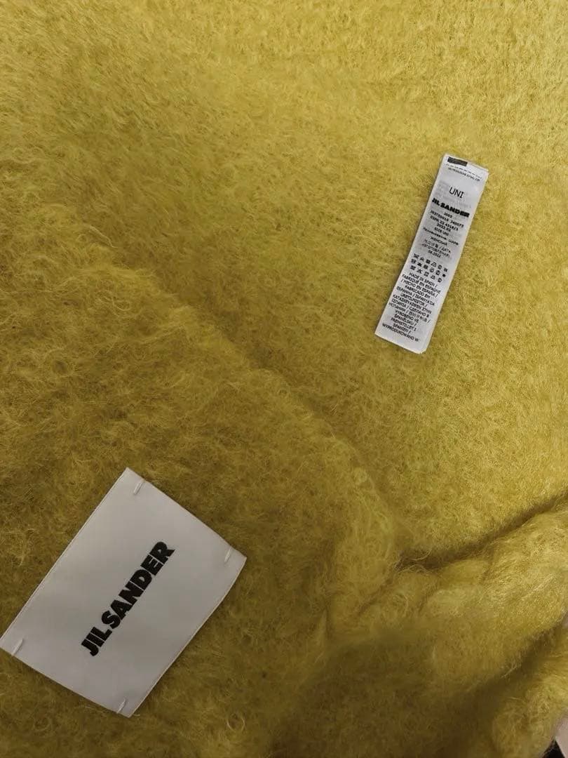 【美品】ジルサンダー　JIL SANDER モヘヤウールマフラー