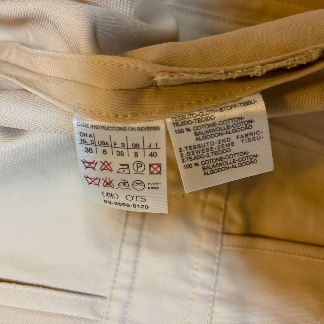 mic0358！！Max Mara ショートトレンチコート　40 ベージュ