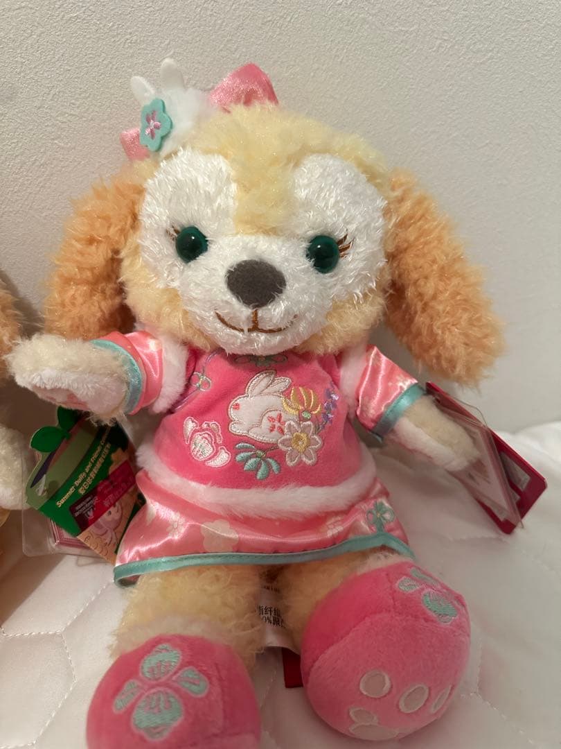 上海ディズニー限定 クッキー・アン ぬいぐるみ 2体セット タグ付き