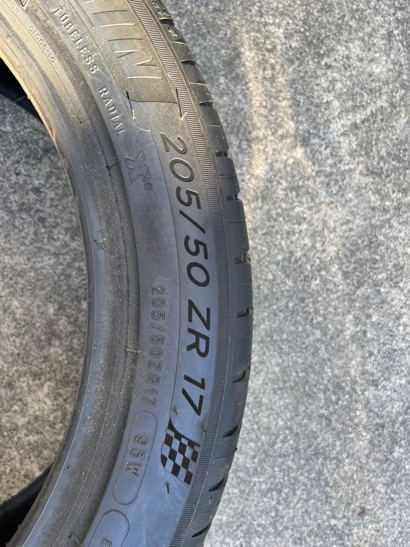 【新品】4本セット ミシュランパイロットスポーツ4 205/50R17