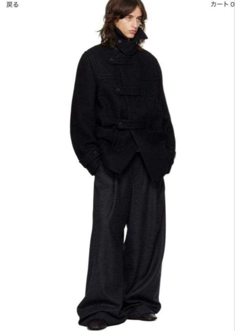DRIES VAN NOTEN RANNER ダッフルコート 24aw S