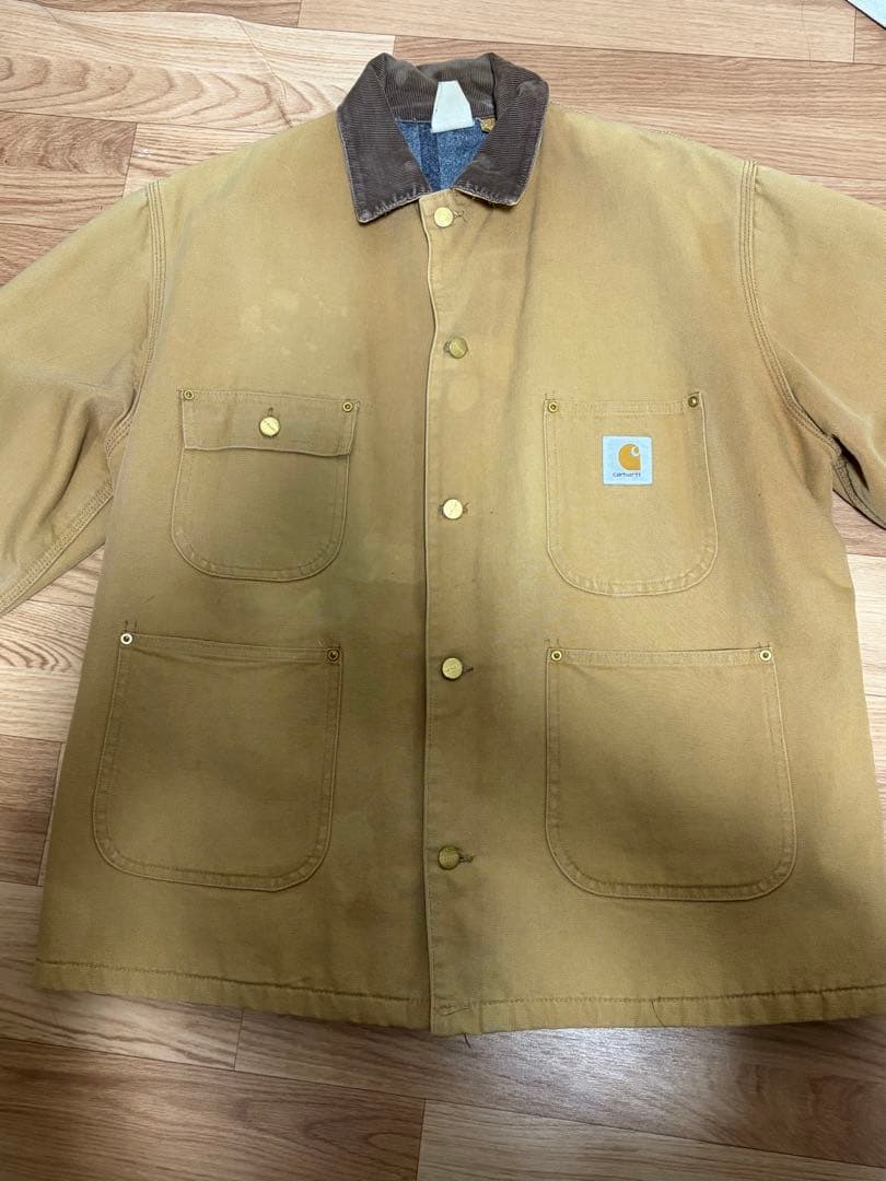 80sヴィンテージ　USA製 Carhartt チョアコート