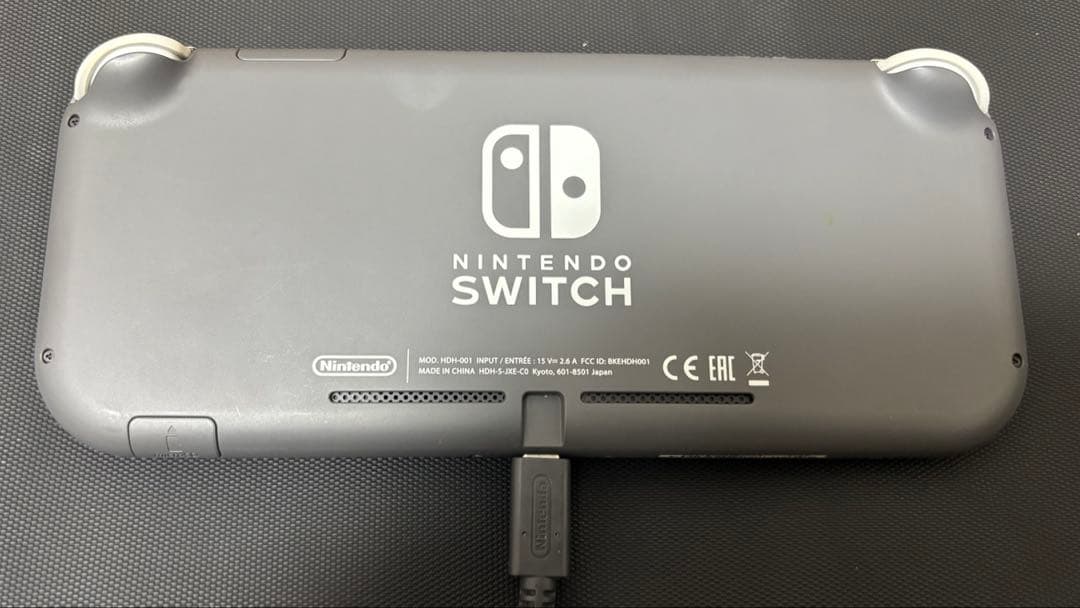 Switch Lite グレー(ケース、SDカード・128GB付き)