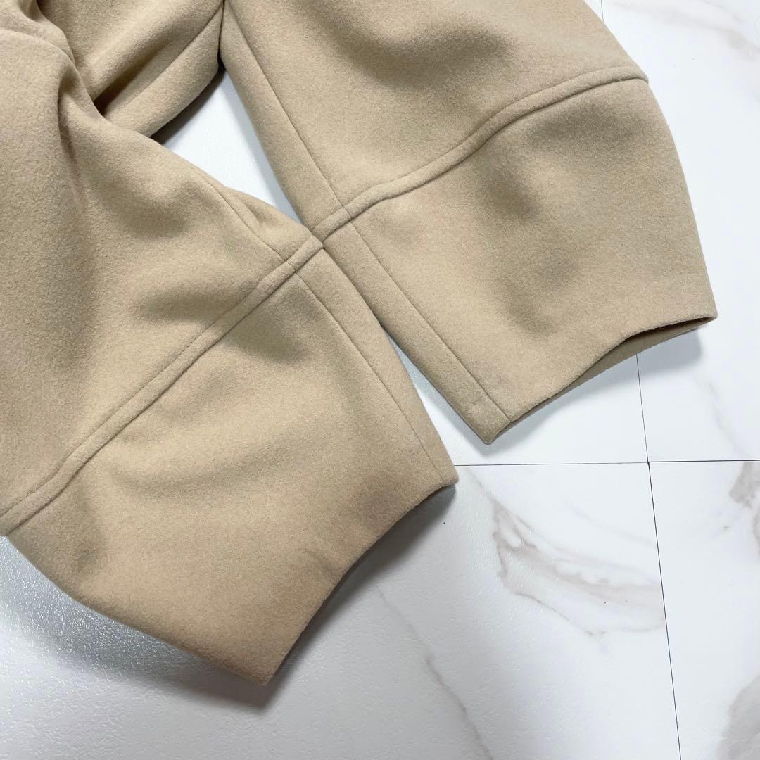 未使用級✨24AW NEMIKA ノーカラーコート ファーポケット 近年モデル