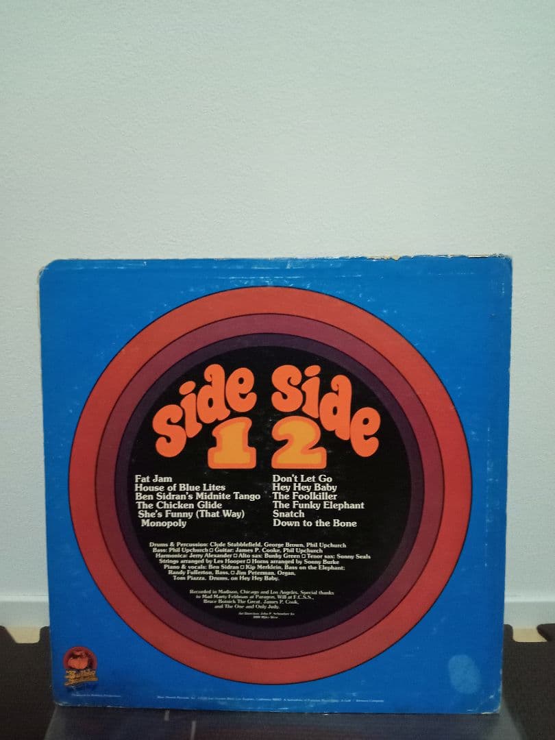 Ben Sidran　フリーソウル　レアグルーヴ　JAZZ FUNK AOR