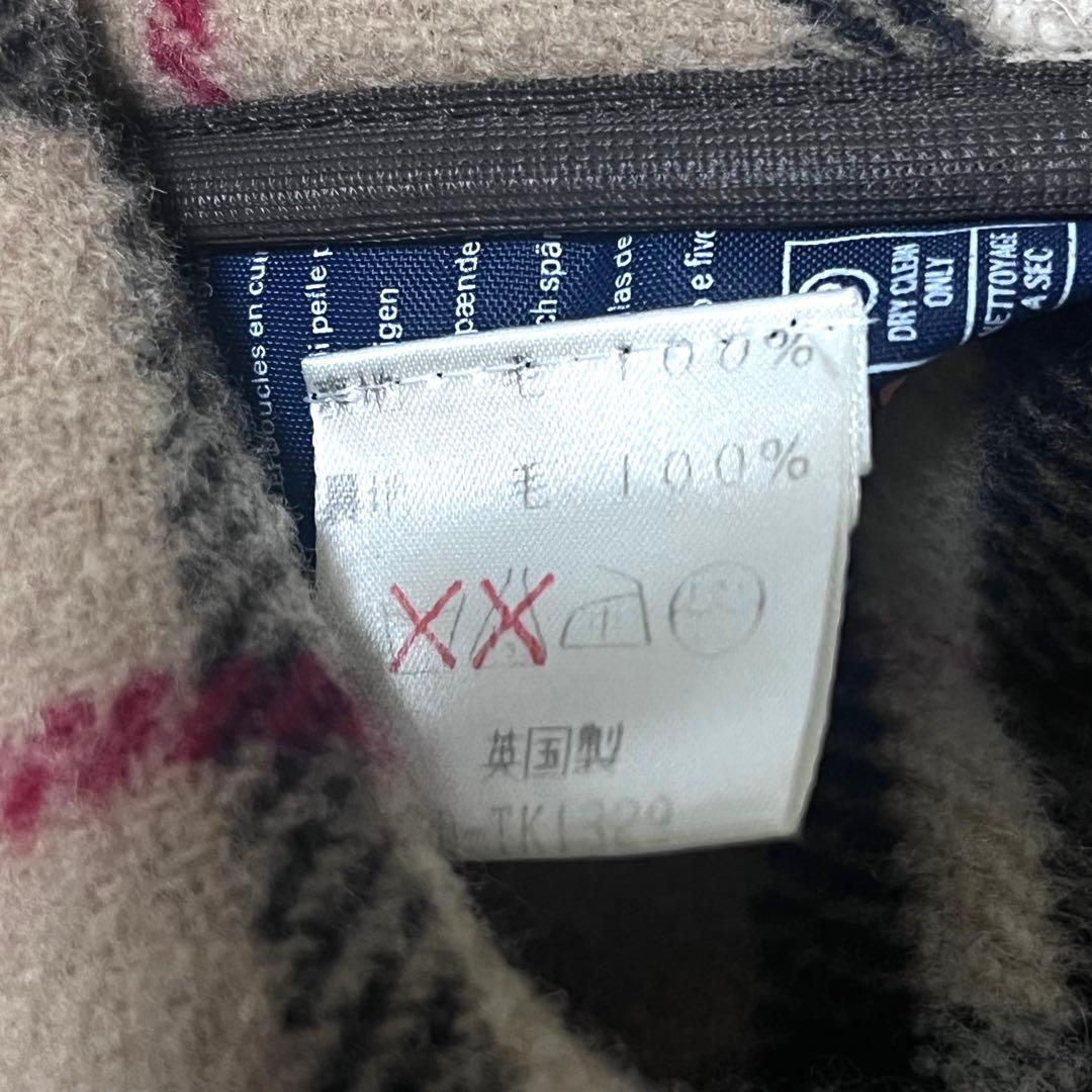 美品☆バーバリーダッフルコート英国製ベージュ