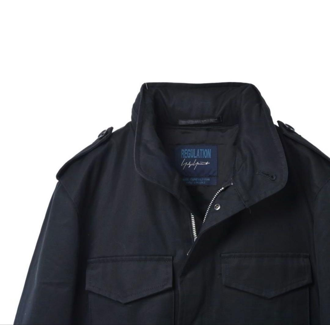 Yohji Yamamoto REGULATION ミリタリー コート ブラック