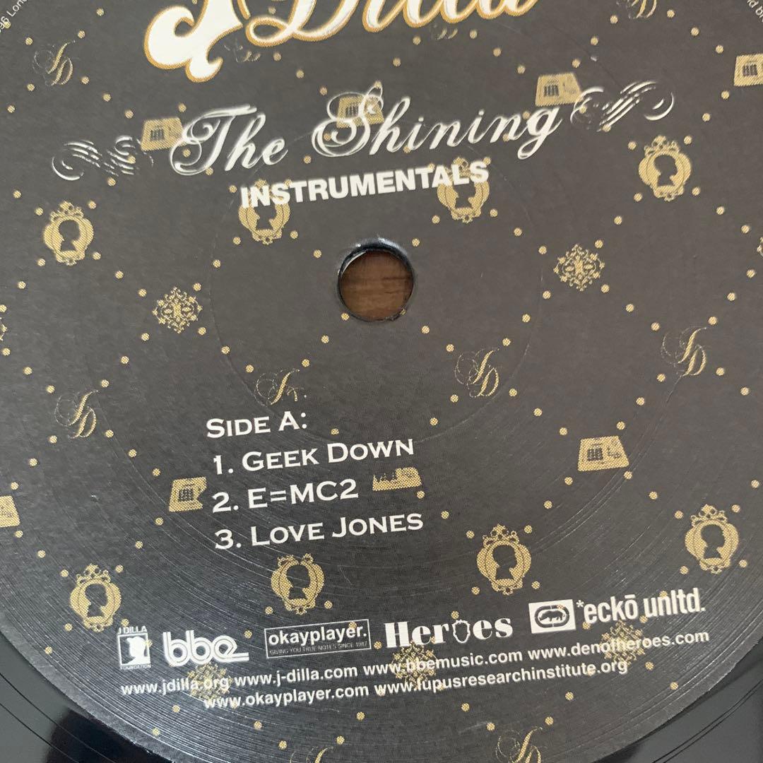 USオリジ 新品同様 J Dilla Shining Instrumentals