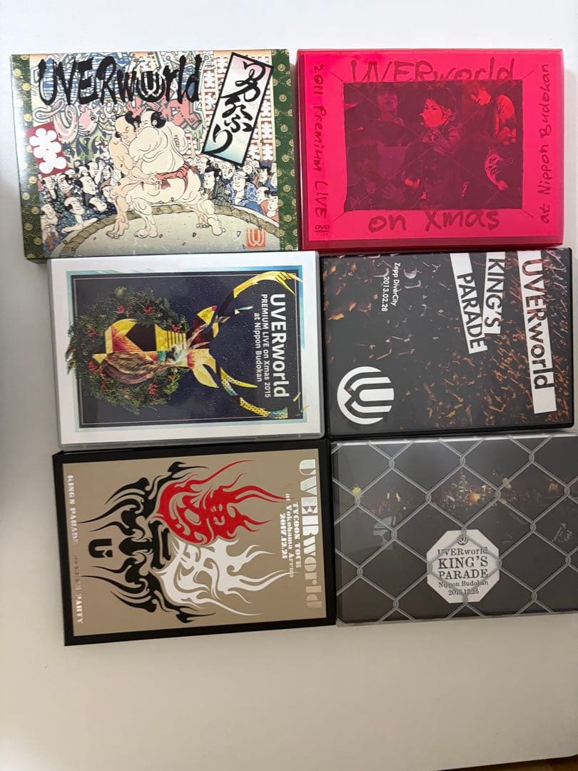 UVERworld ライブDVD・Blu-rayまとめ売り