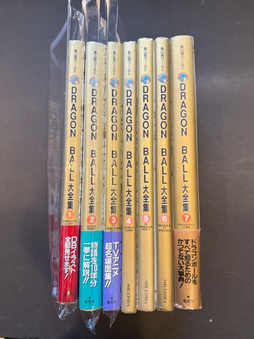 DRAGON BALL 大全集 1-7巻セット