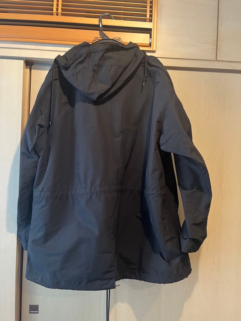 WINDANDSEA ブラックモッズコート