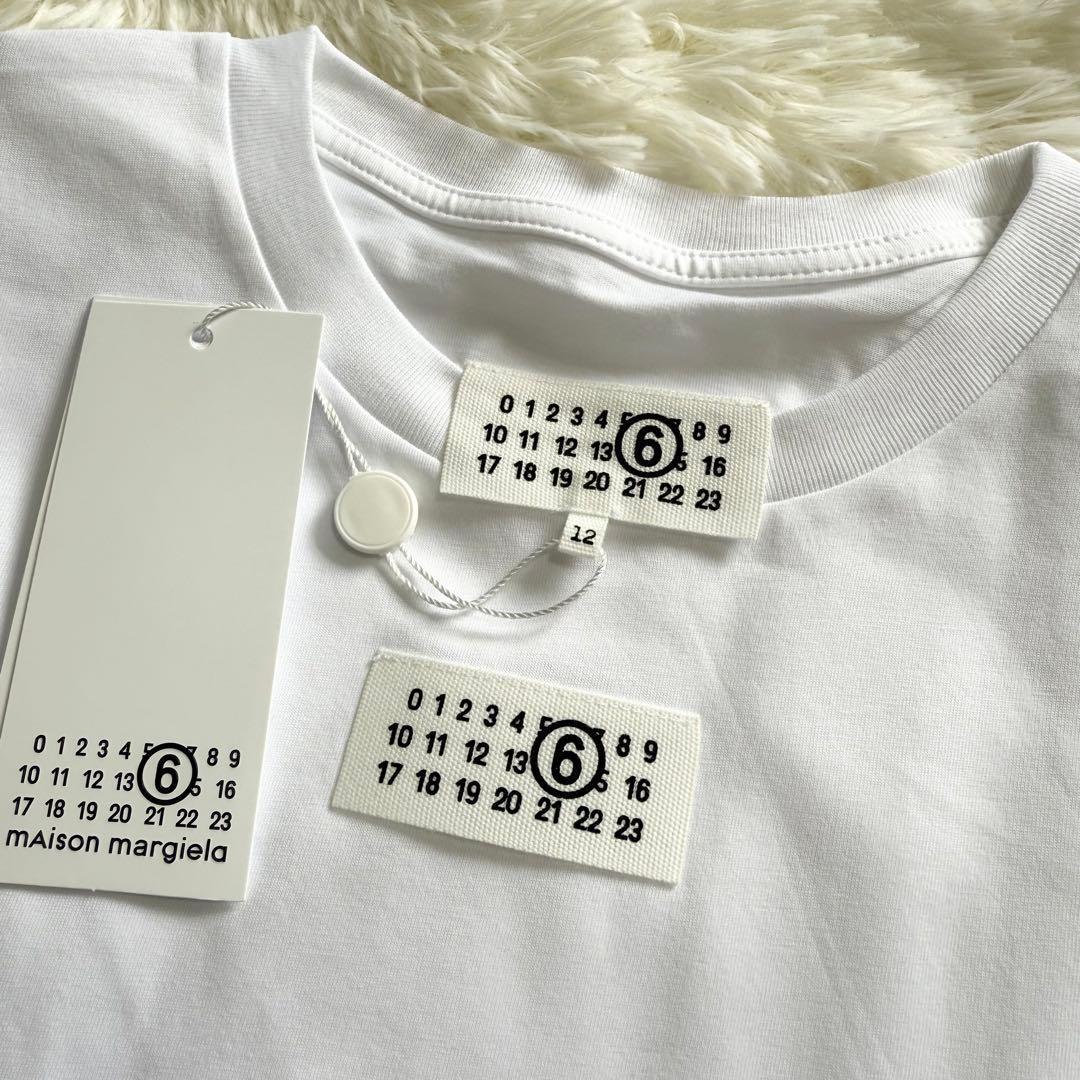 新品 MM6 MaisonMargiela Tシャツ ホワイト S 半袖 正規品