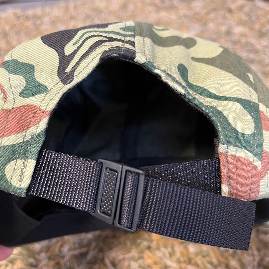 Supreme キャップ　Box Logo カモ柄 USA製 旧タグ オールド