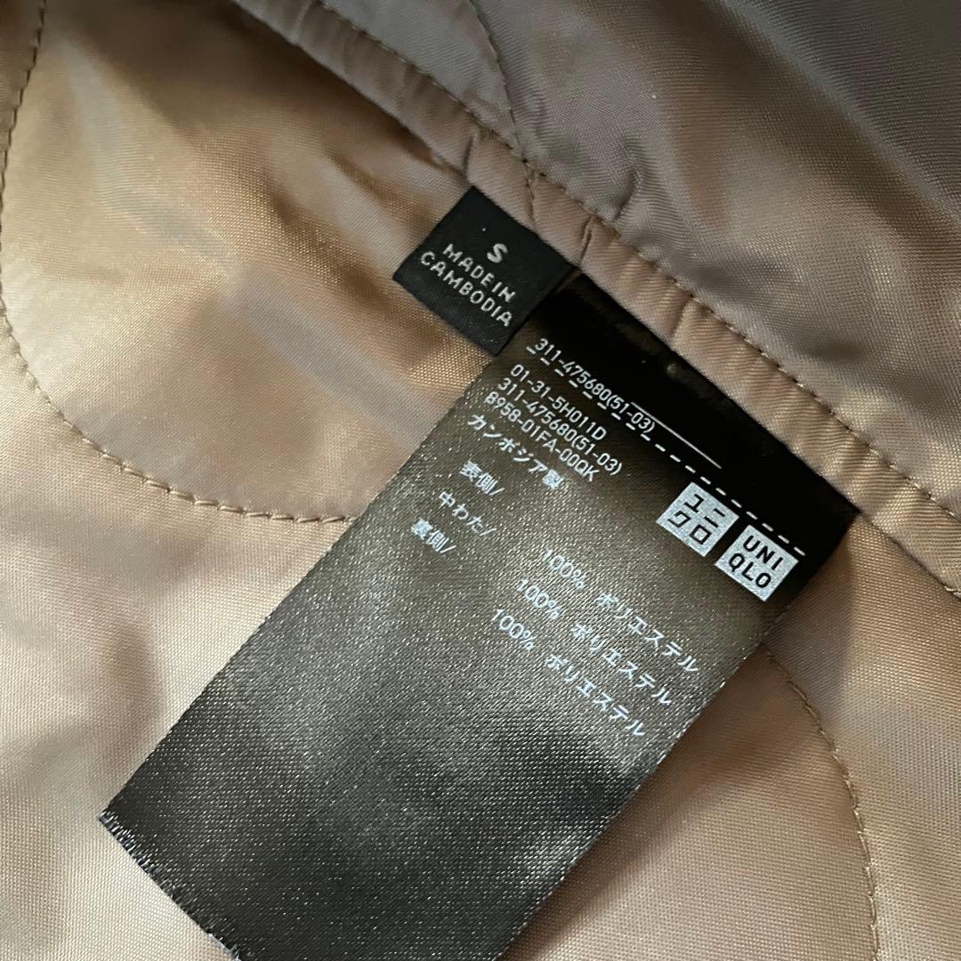 【UNIQLO】ウィンドプルーフ2WAYコート 撥水 S オーバーサイズ