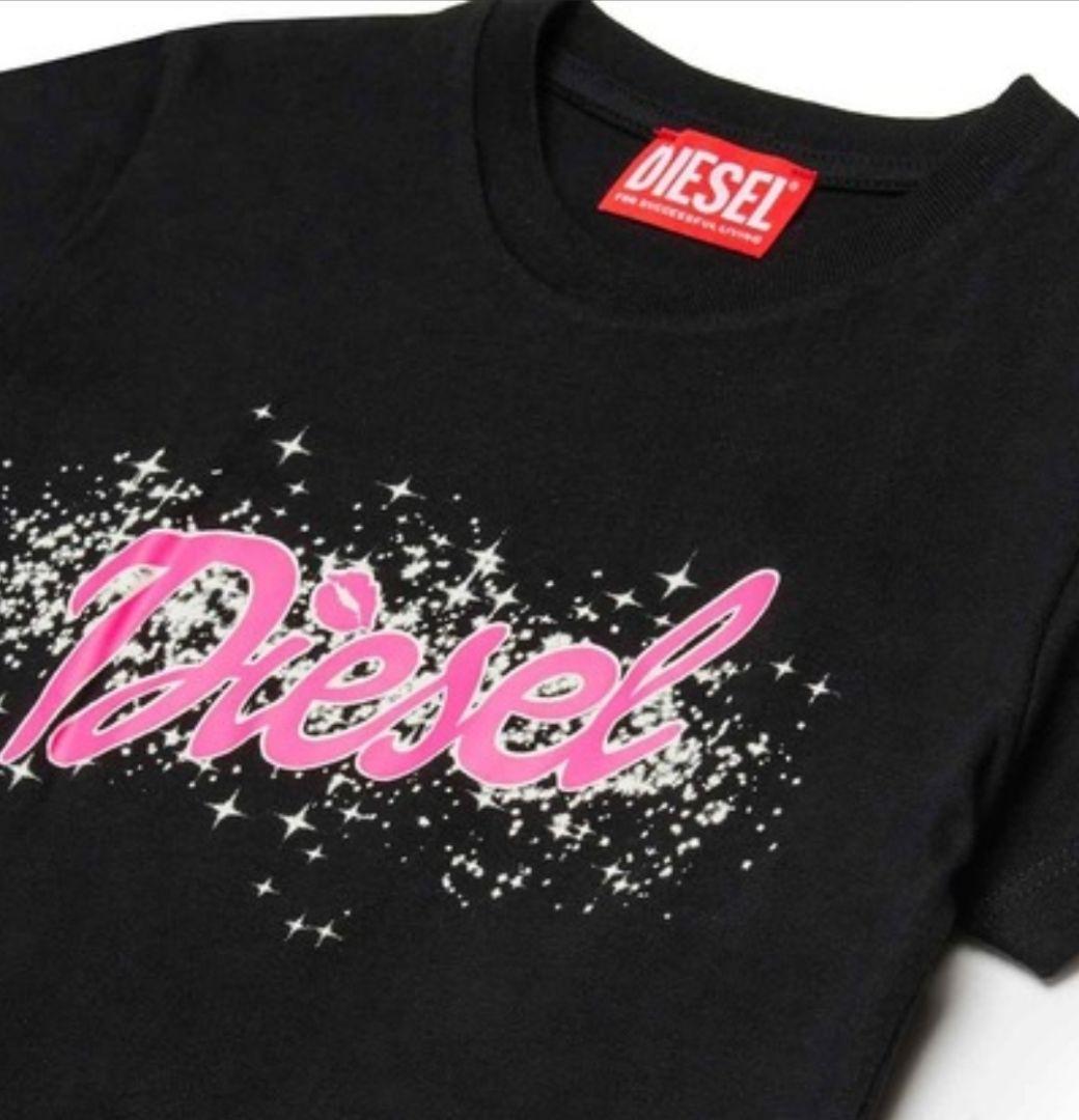 美品 Diesel KIDS 黒 Tシャツ ・パンツ セットアップ 14Y