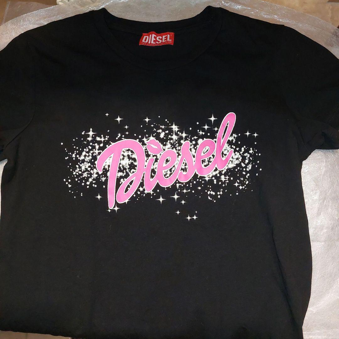美品 Diesel KIDS 黒 Tシャツ ・パンツ セットアップ 14Y