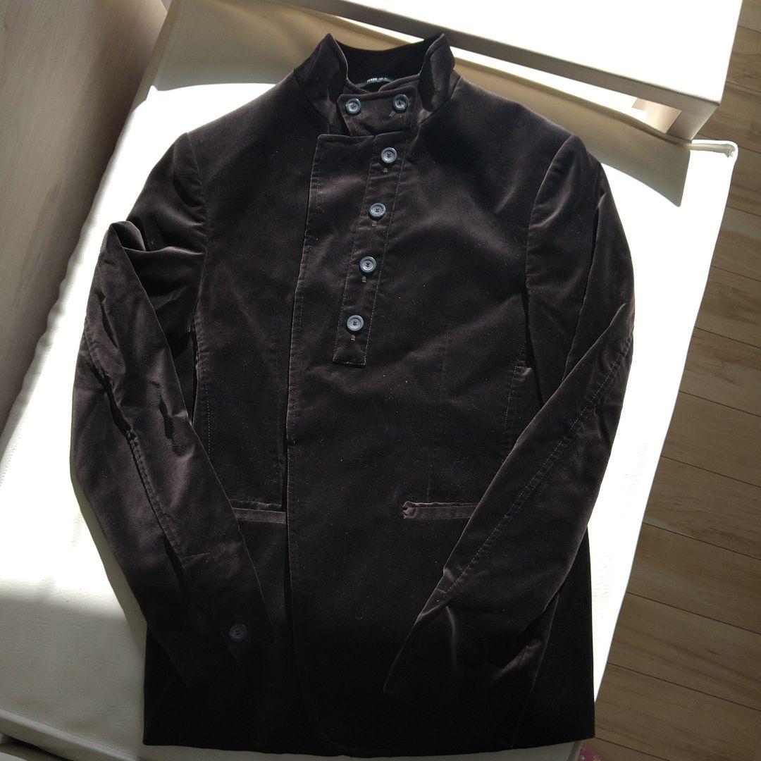 ぬるま湯 EMPORIO ARMANI ベルベット ジャケット