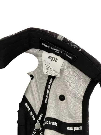 G*B様 ept x CHALLENGER BANDANA CAP BLACK
