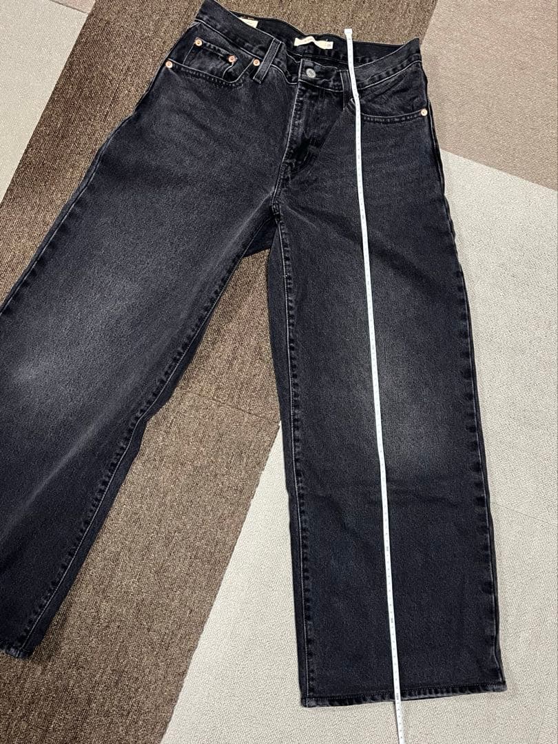 リーバイス XLストレート Levi’s XL STRAIGHT ブラックW26