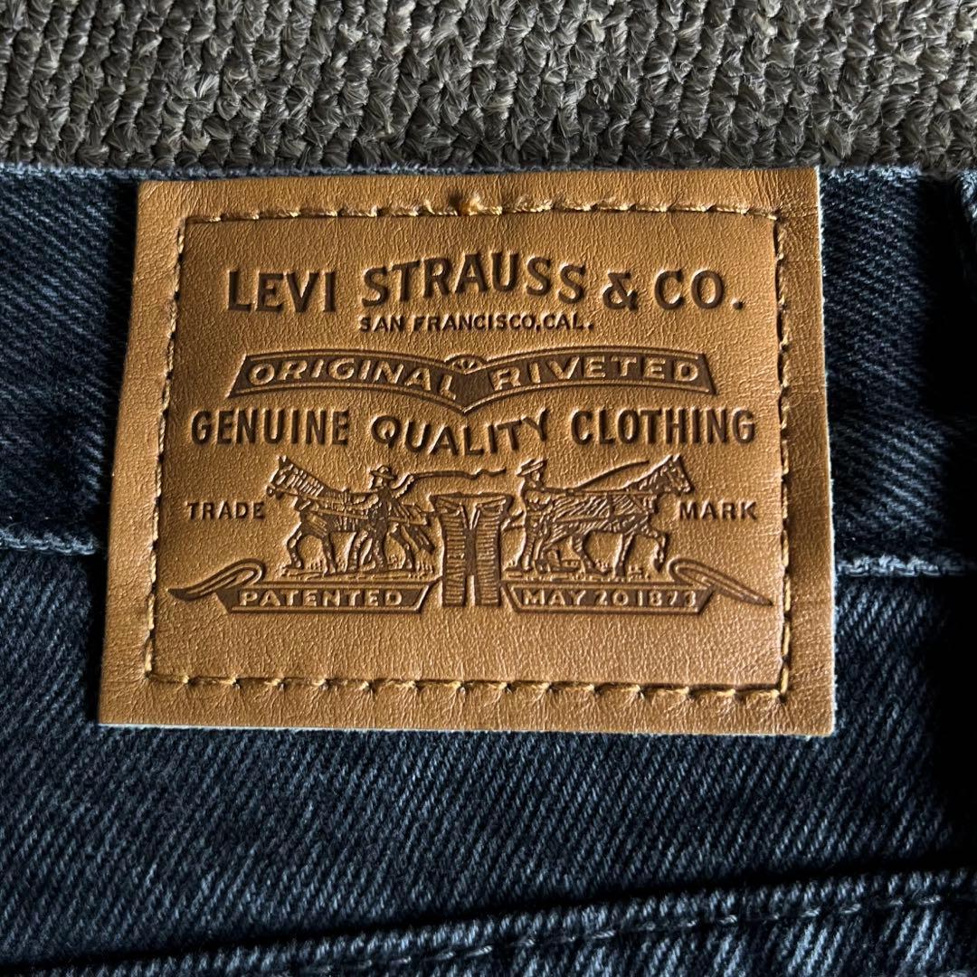 リーバイス XLストレート Levi’s XL STRAIGHT ブラックW26