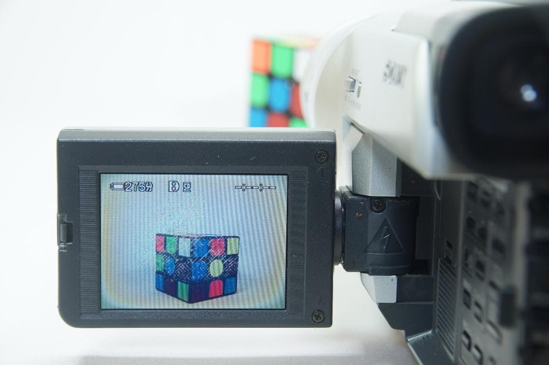 【動作品】 Sony Hi8 ビデオカメラ DCR-TRV225 バッグ付