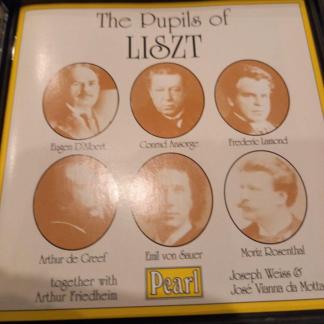 貴重録音❗リストの高弟たち　THE PUPILS OF LISZT
