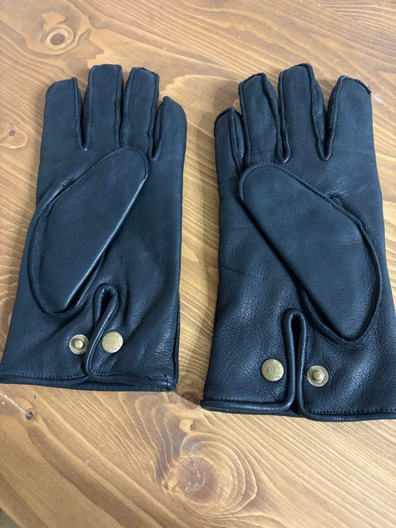 GLAD HAND レザーグローブ　ブラック