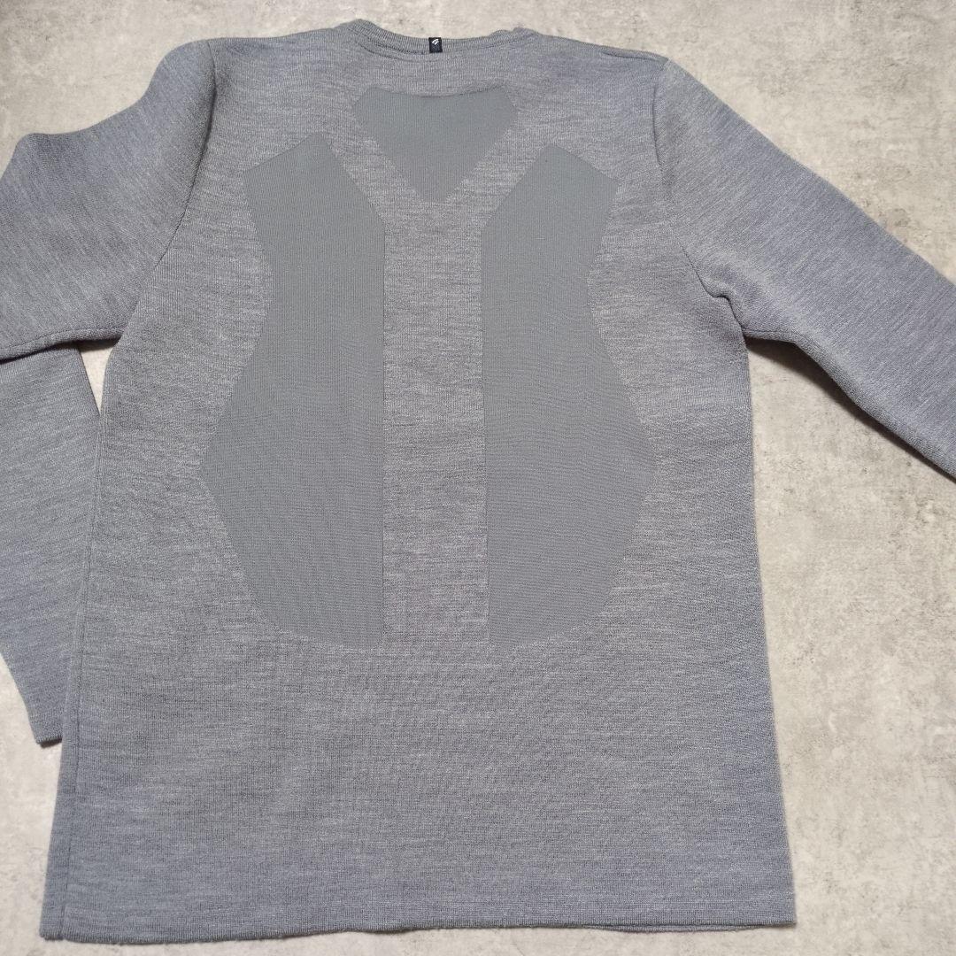 DESCENTE　長袖クルールネックニット メンズ　sizeM