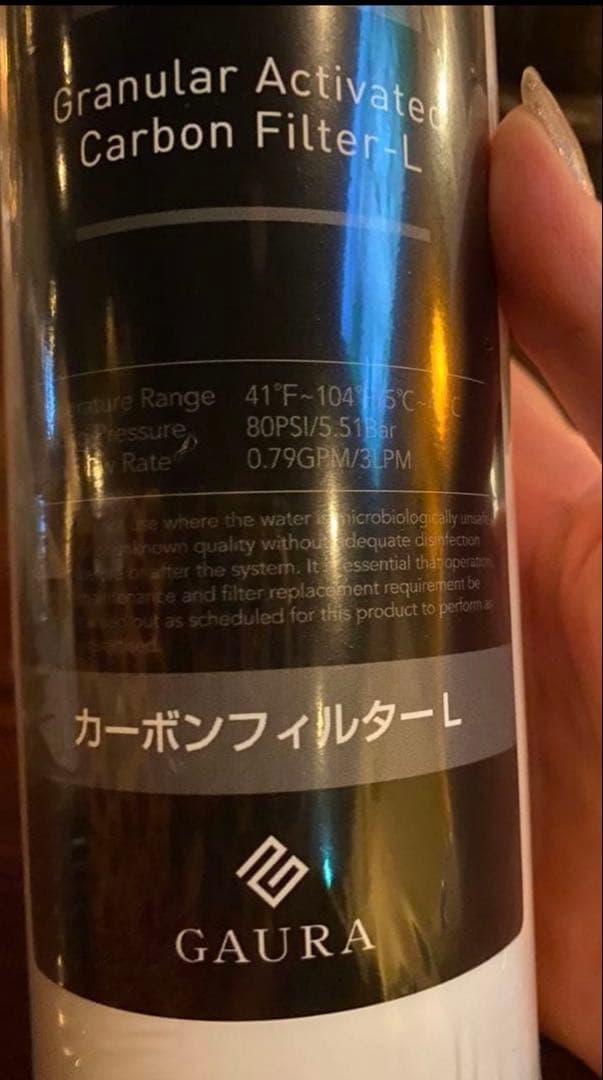 GAURA ガウラ　水素水サーバー交換用フィルターH2 2本セット