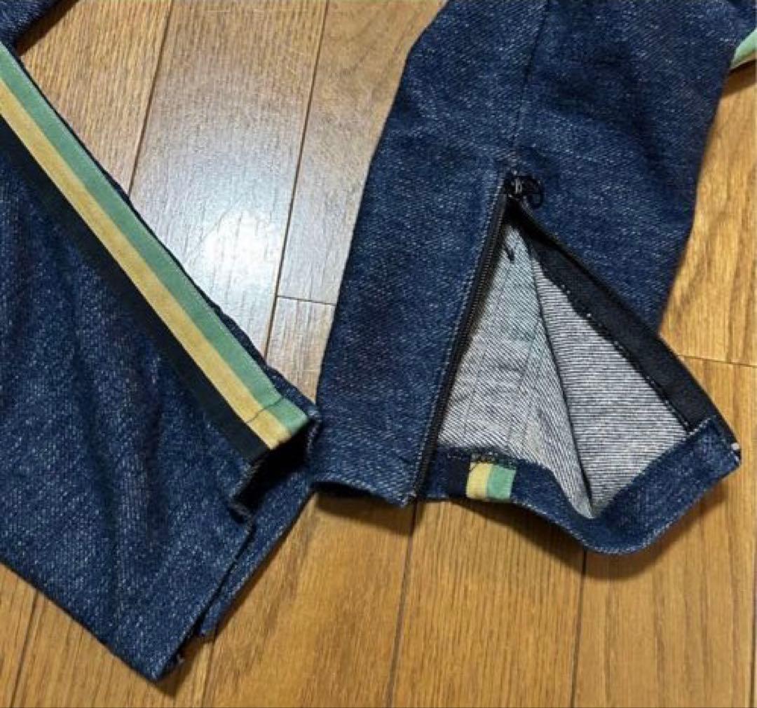 日本製キャピタル KAPITAL インディゴスウェットサルエル　2 M