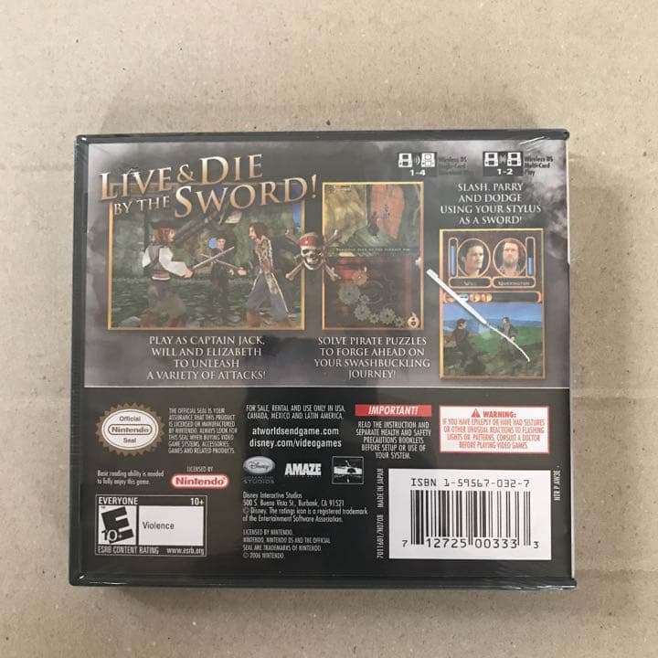 ニンテンドー3DS/2DS Pirates of the Caribbean: At World's End