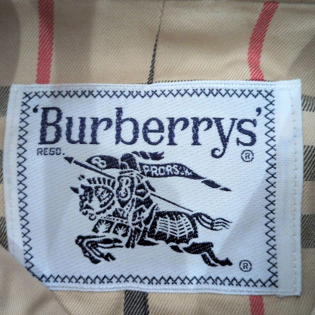 白タグ 90s Burberrys トレンチコート ベージュ ノバチェックベルト