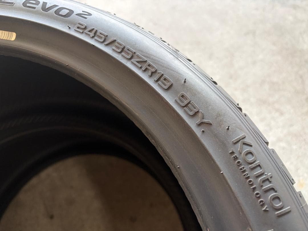 新品 245/35R19 ハンコック K120 2本セット