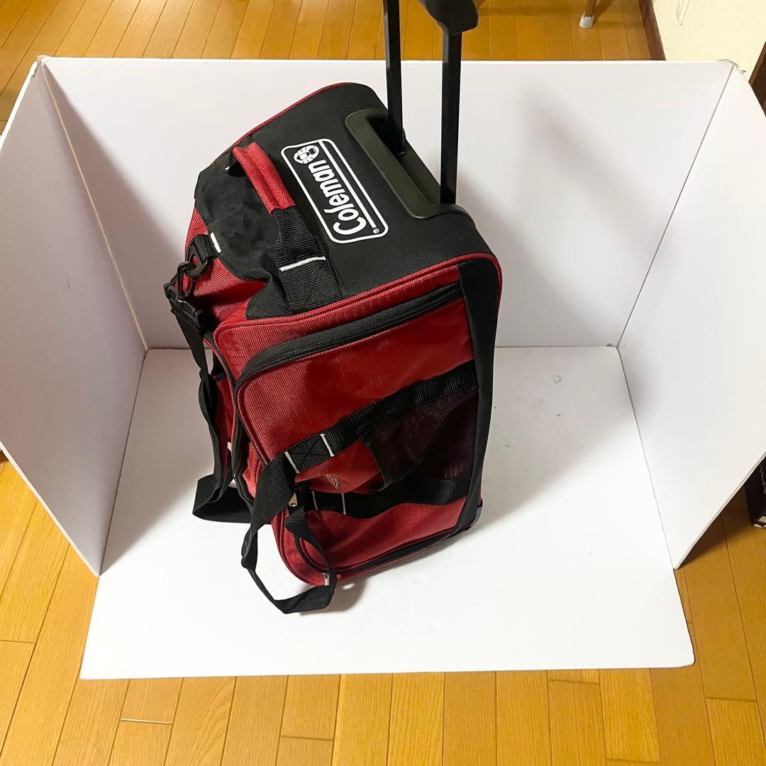 Coleman 3WAYボストンキャリーバッグ 大容量70赤 ショルダーバッグ