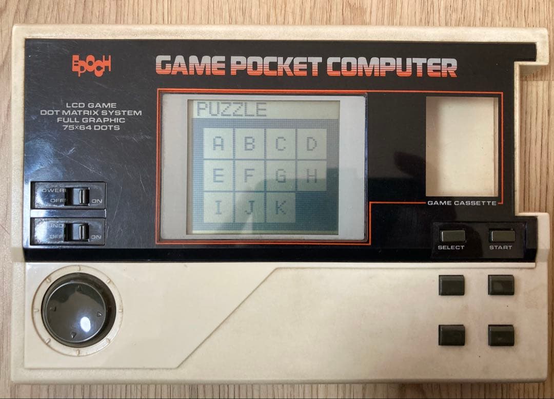 【動作確認済】　エポック社　ポケコン　GAMEPOCKETCOMPUTER