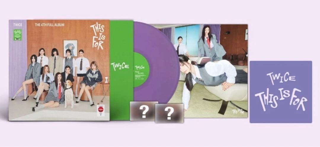 【US 限定品】TWICE THIS IS FOR Vinyl LP レコード