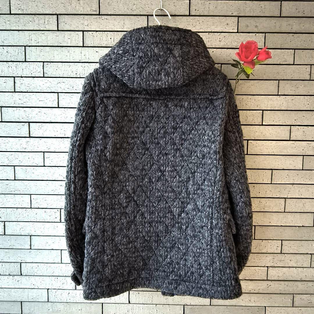 ♠【フランシストモークス】✨美品　ウールダッフルコート　グレーミックス　XL