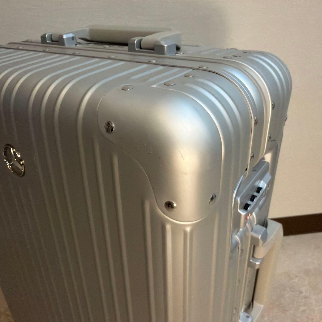 メルセデス・ベンツ成約記念 アルミスーツケース 32L 非売品 機内持込可
