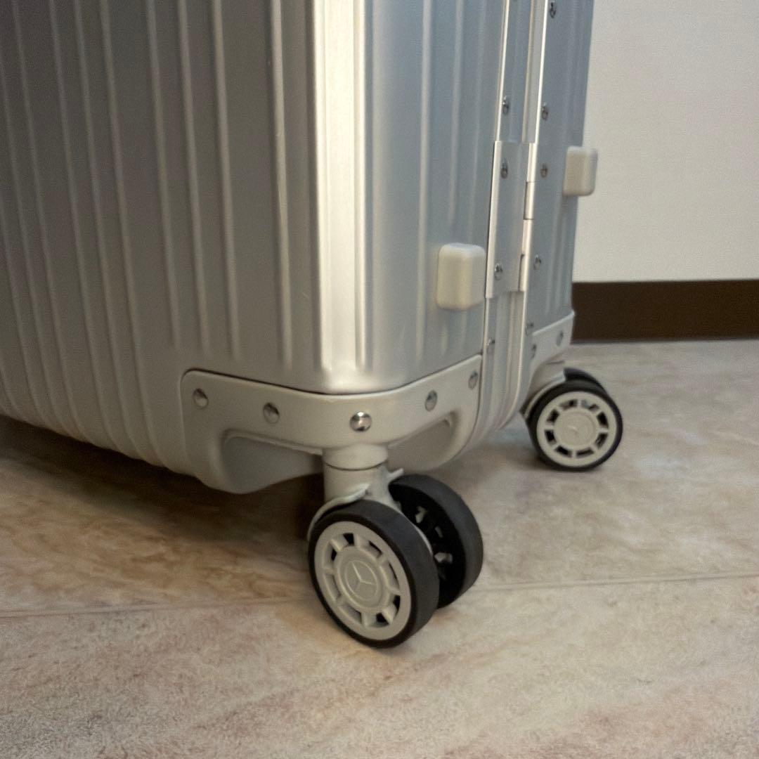 メルセデス・ベンツ成約記念 アルミスーツケース 32L 非売品 機内持込可