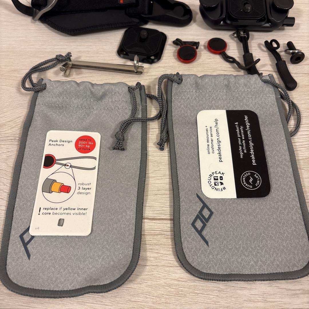 ✨美品✨Peak Design キャプチャーv3とクラッチセット