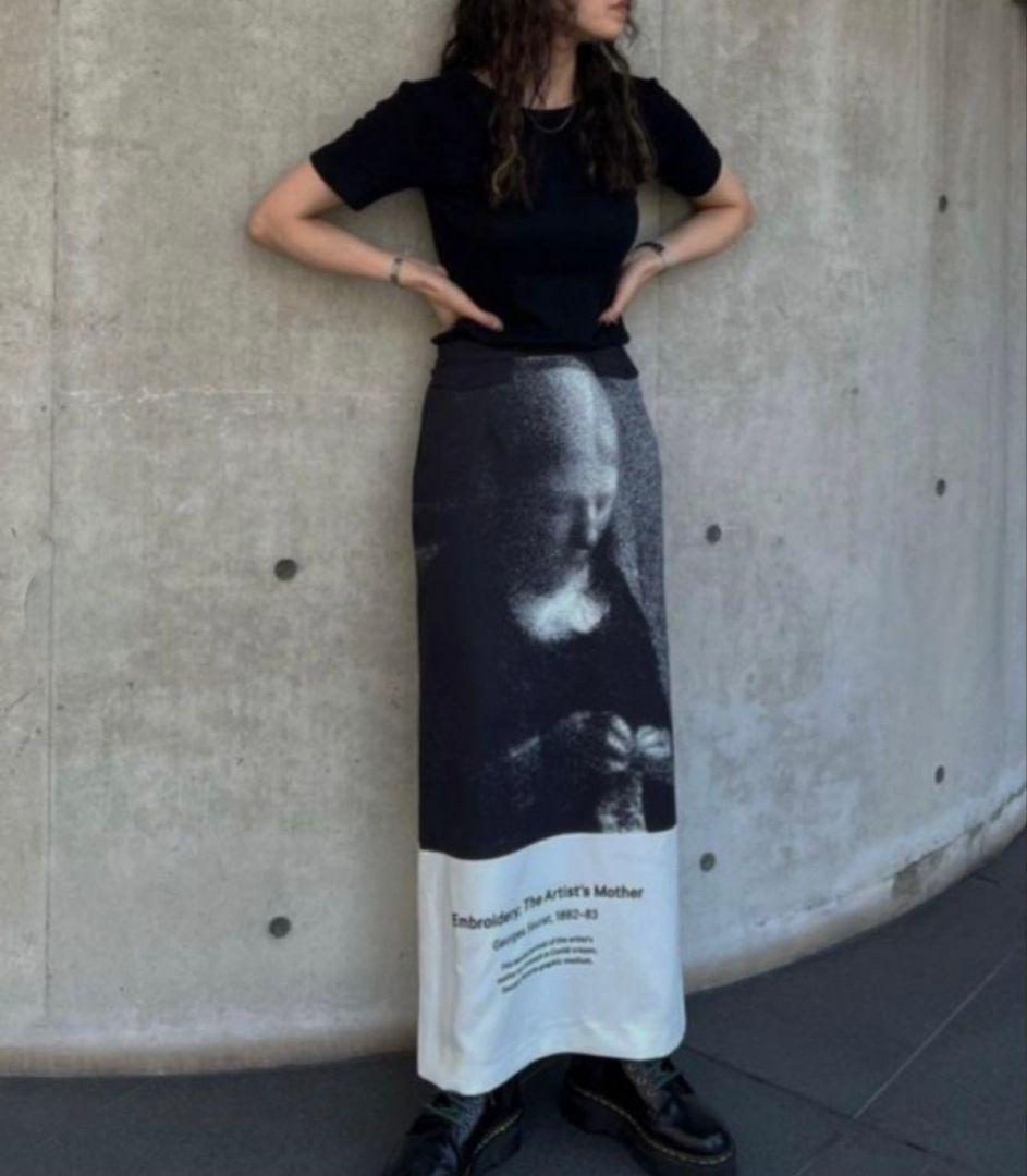 AMERI×THE MET ILINE SKIRT