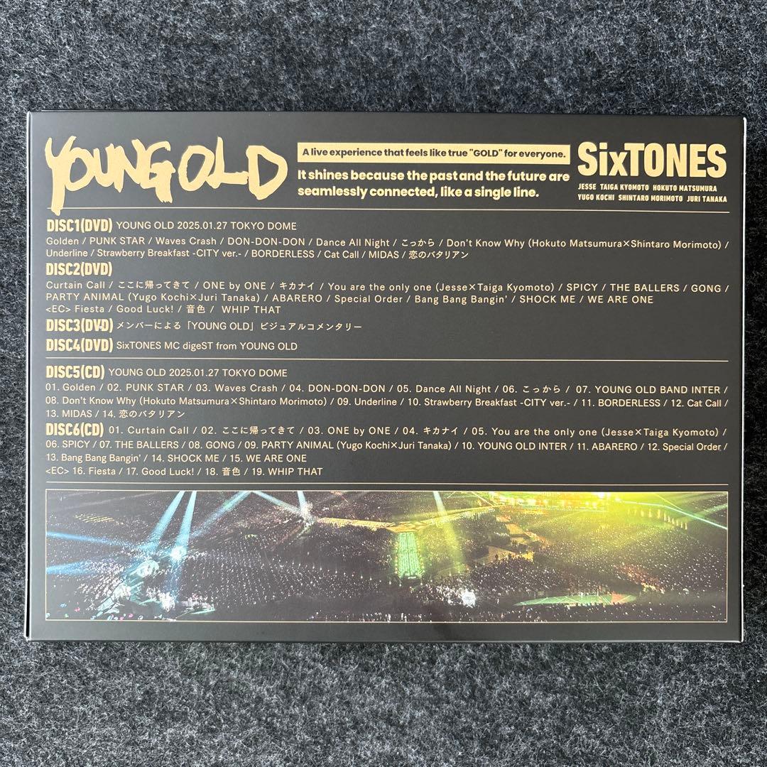SixTONES/YOUNG OLD〈初回盤・DVD➕CD6枚組〉