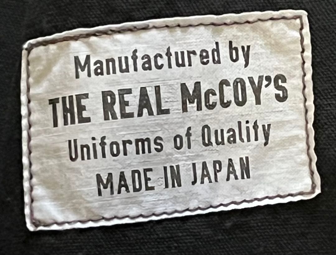 REAL McCOY'S JUNK FORCE BLACK PAJAMA上下